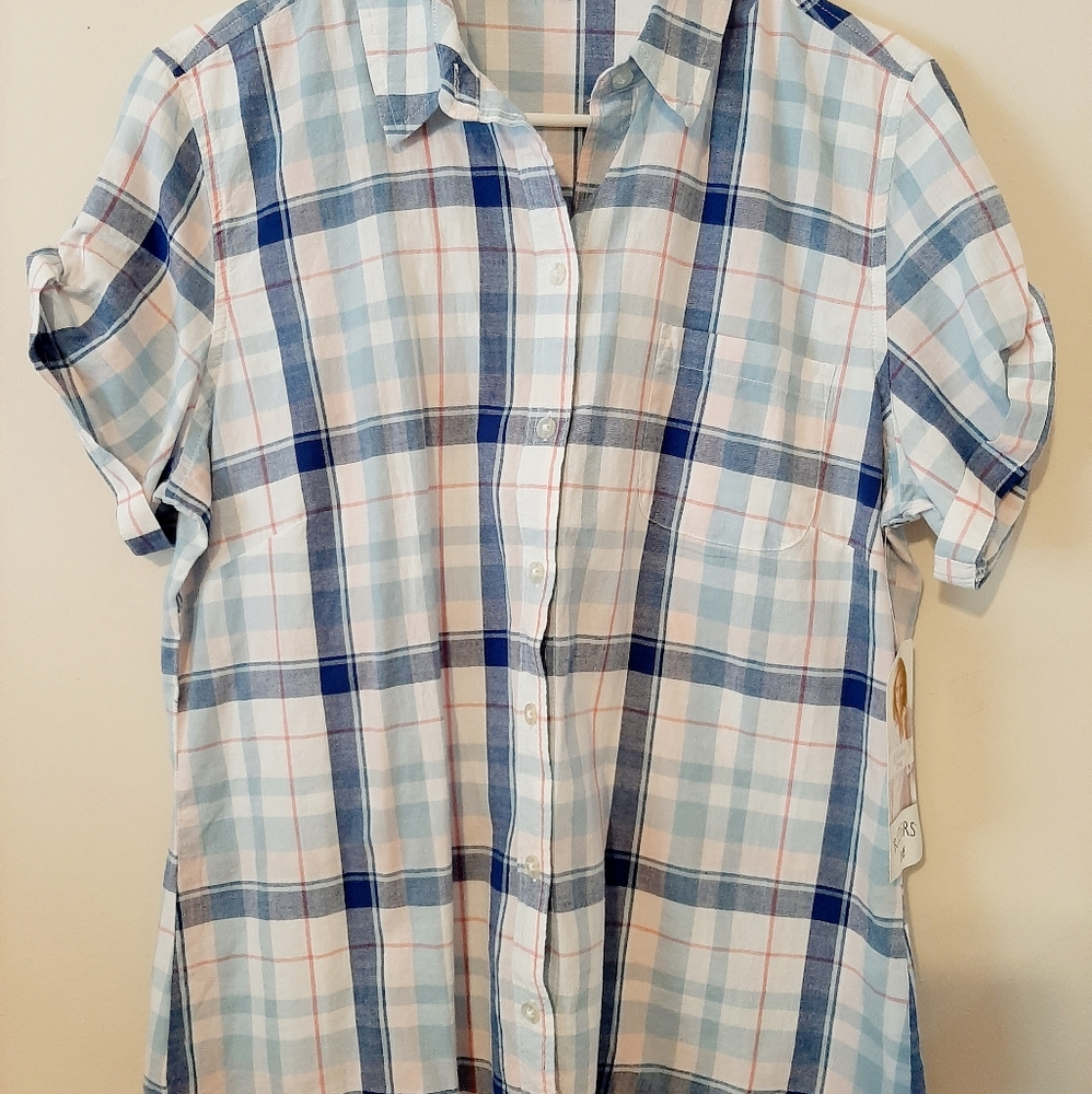 Riders by Lee Plaid top